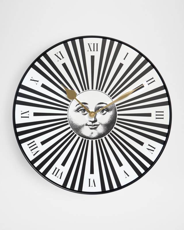 Sole Raggiante Wall Clock